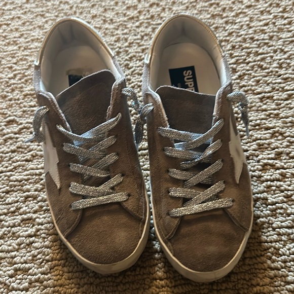 Golden Goose Low Top Suede Sneakers - Picture 2 of 5